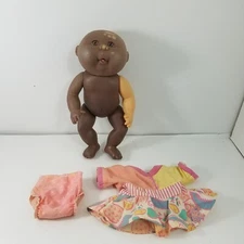 Vintage 1991 First Edition Cabbage Patch Doll Full Vinyl AA, Brown Eyes Nude
