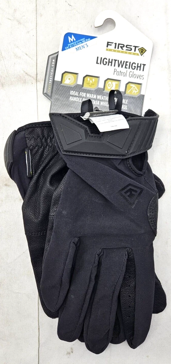 First Tactical Light Patrol Gloves Mens Medium Fits by Height 5 9