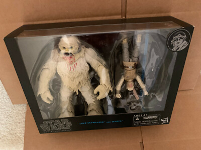 Star Wars Black Series LUKE SKYWALKER & WAMPA Action Figure Set