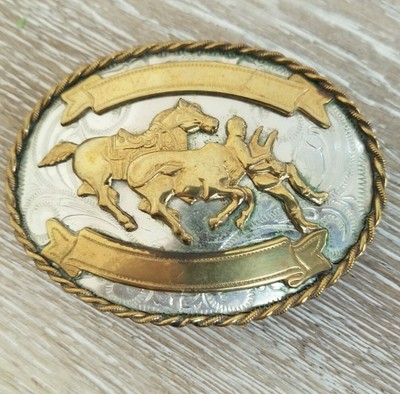 nickel free western belt buckle