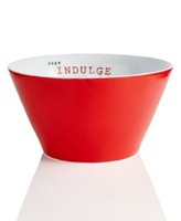 The Cellar Sentiments Just Indulge Treat Yourself Popcorn Bowl Red White T4 on sale The Cellar Sentiments Just Indulge Treat Yourself Popcorn Bowl Red White T4 on sale