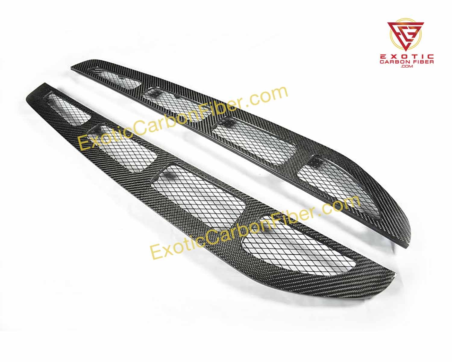 Ferrari 360 Carbon Fiber Rear Window Louvers Spider