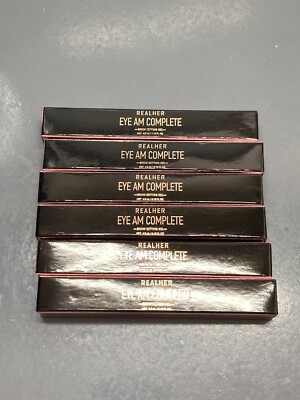 6x  REALHER Eye Am Complete Brow Setting Gel 4.5mL / 0.15 oz each NIB