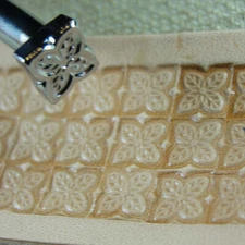 Steel Craft Japan - #G564 Small Flower Geometric Stamp (Leather Stamping Tool)