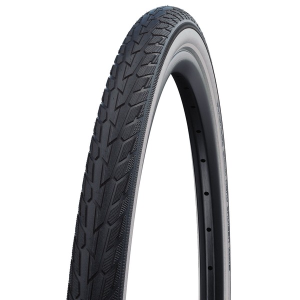 "Schwalbe Road Cruiser 28\" Reifen 1.60\" Reflex Trekking 42-622 Fahrrad 700C Weiß"-image
