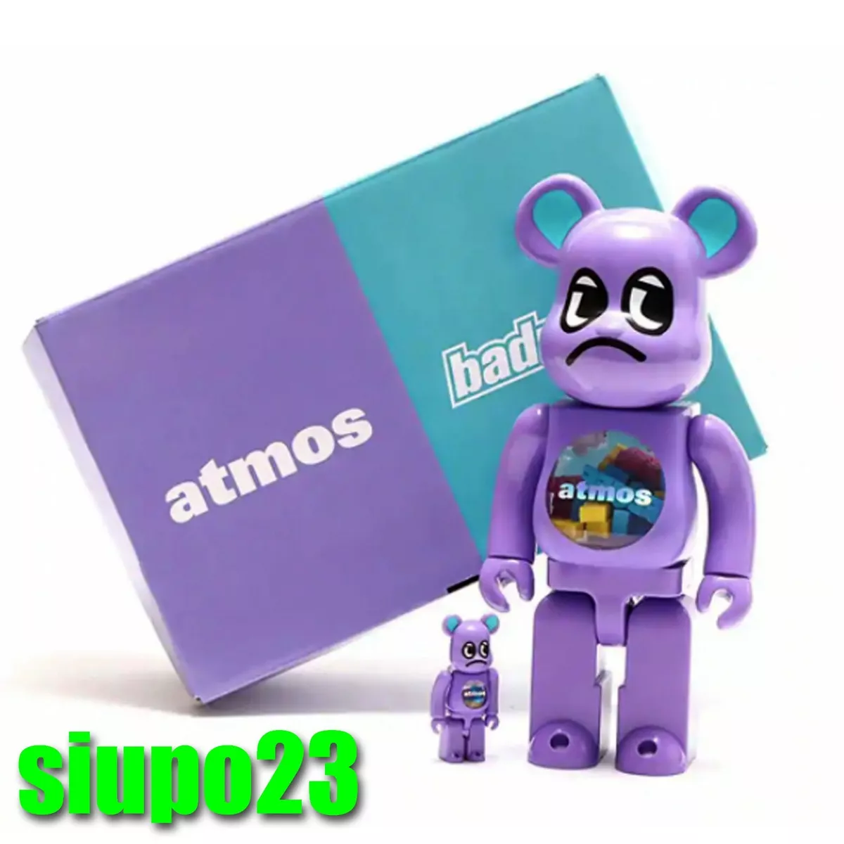 BE@RBRICK atmos BADMOOD 400% 100%