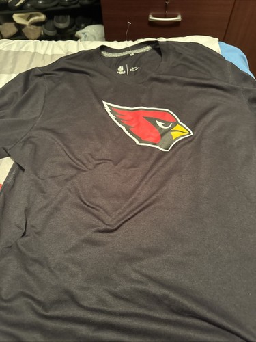 Arizona Cardinals NFL Nike Dri-Fit Team Apparel Black T-Shirt ~ XL