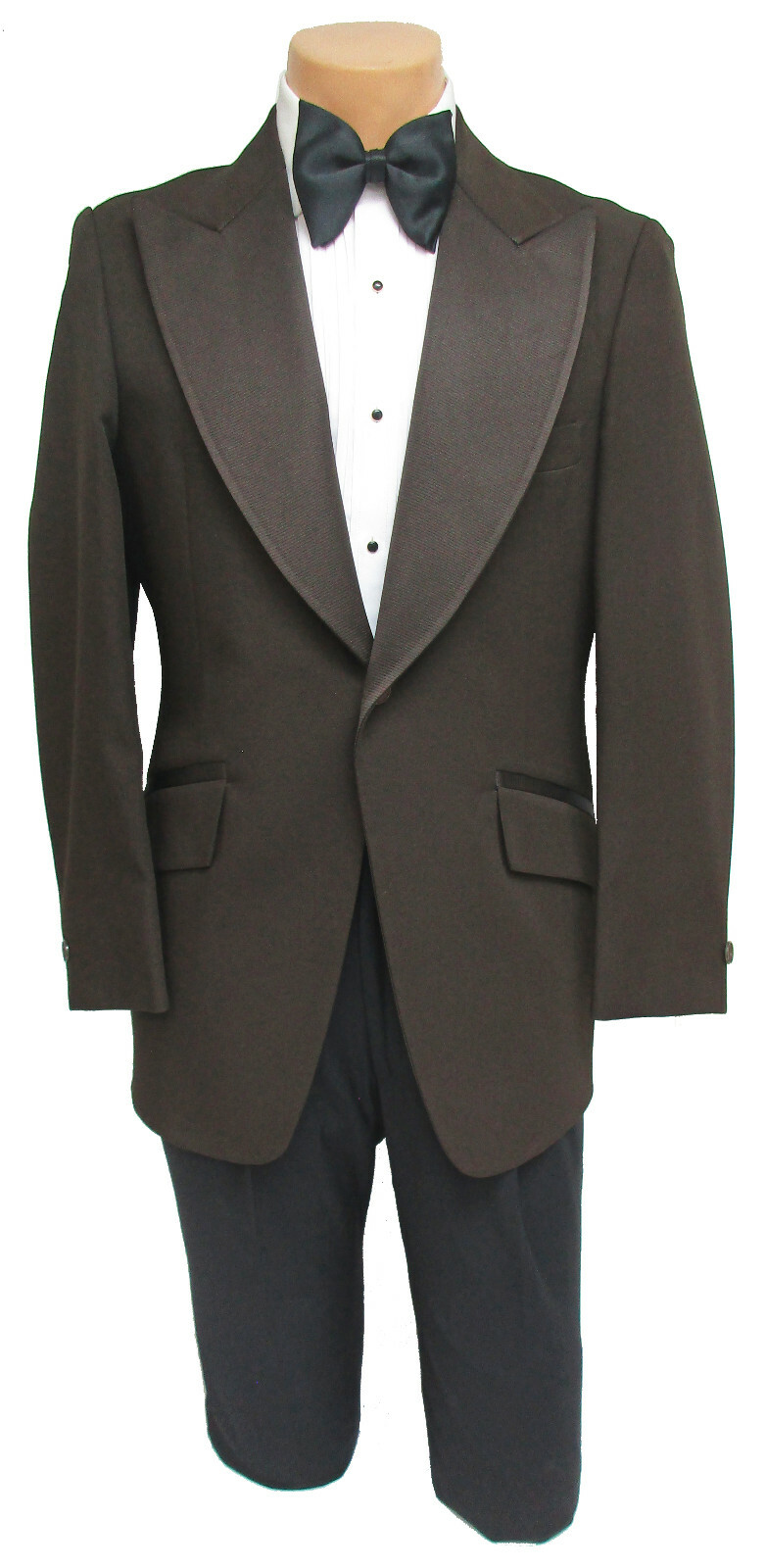 mens vintage brown tuxedo Gem