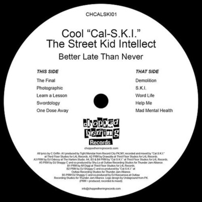 Cool ''Cal-S.K.I'' The Street Kid Intellect - Be (Vinyl LP - 2024 - UK - Original)