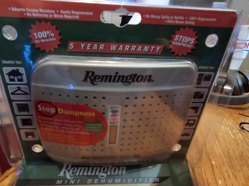 Mini deshumidificador Remington modelo 365 absorbe exceso de humedad vidrio de agua 19950 Foto 2 de 4