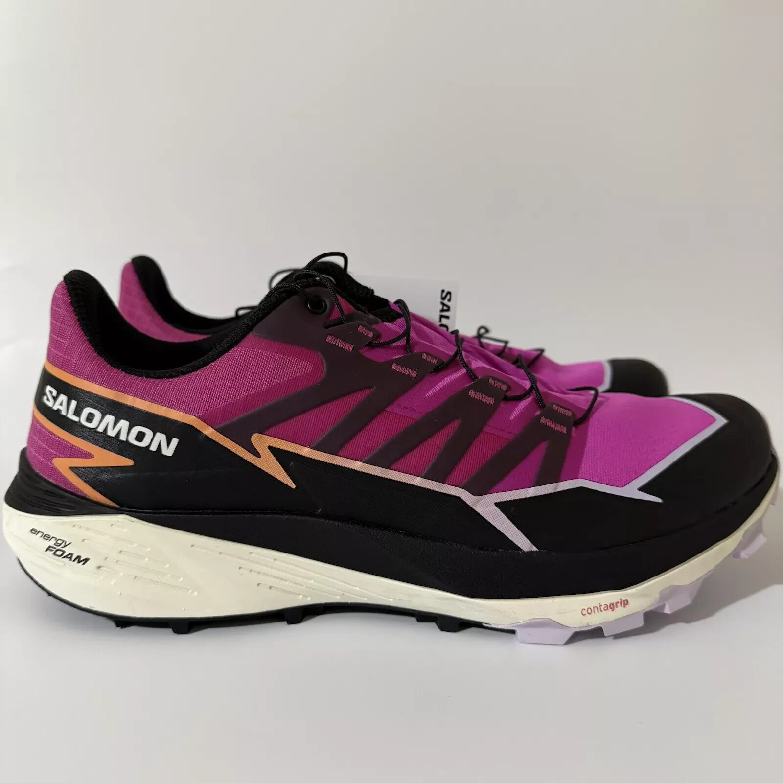 Scarpe da trail running Salomon donna taglia 9 THUNDERCROSS rosa viola L47464400 NUOVE