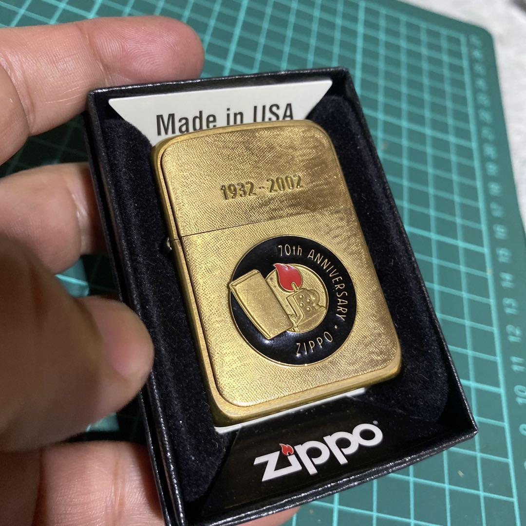 Zippo 70th Anniversary 1932-2002 Made in 2001 Lighter | eBay Zippo 70th Anniversary 1932-2002 Made in 2001 Lighter | eBay