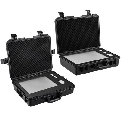 VEVOR IP67 Waterproof Hard Case 15''-17''/15.6'' Hard Carrying Case w/ Foam Insert