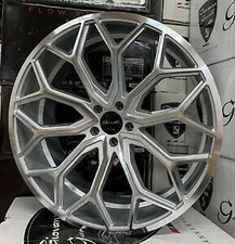 22 Giovanna Monte Carlo Wheels Tires Silver Audi A8 S8 S7 Bentley S550 S63 New