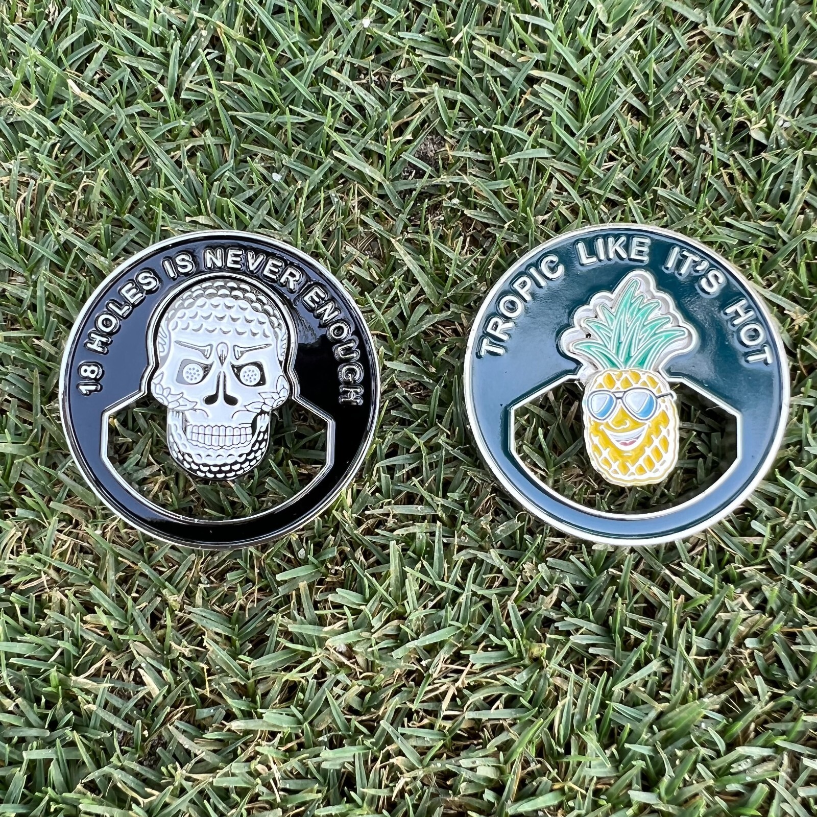 New! E9 Golf 2 in 1 ball mark with Bottle Opener - 2 styles