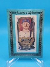 Taylor Kohlwey 2024 Topps Allen & Ginter RC #MA-TK Framed Mini Auto Blue 38/50