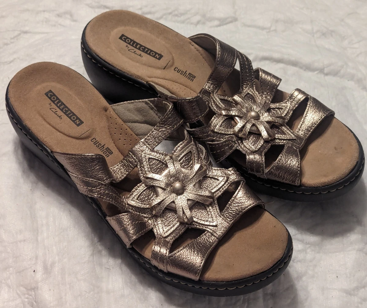 Clarks delana clearance venna wedge sandal