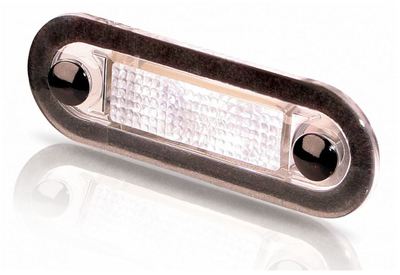 HELLA MARINE LED Akzentleuchte Multivolt 10-33V Transparent+warm weißes Licht !!