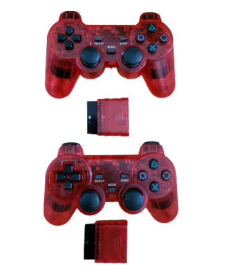 2 Stück Gamepad Wireless Controller Kabellos  Playstation 2 #NEU#  PS1 PS2