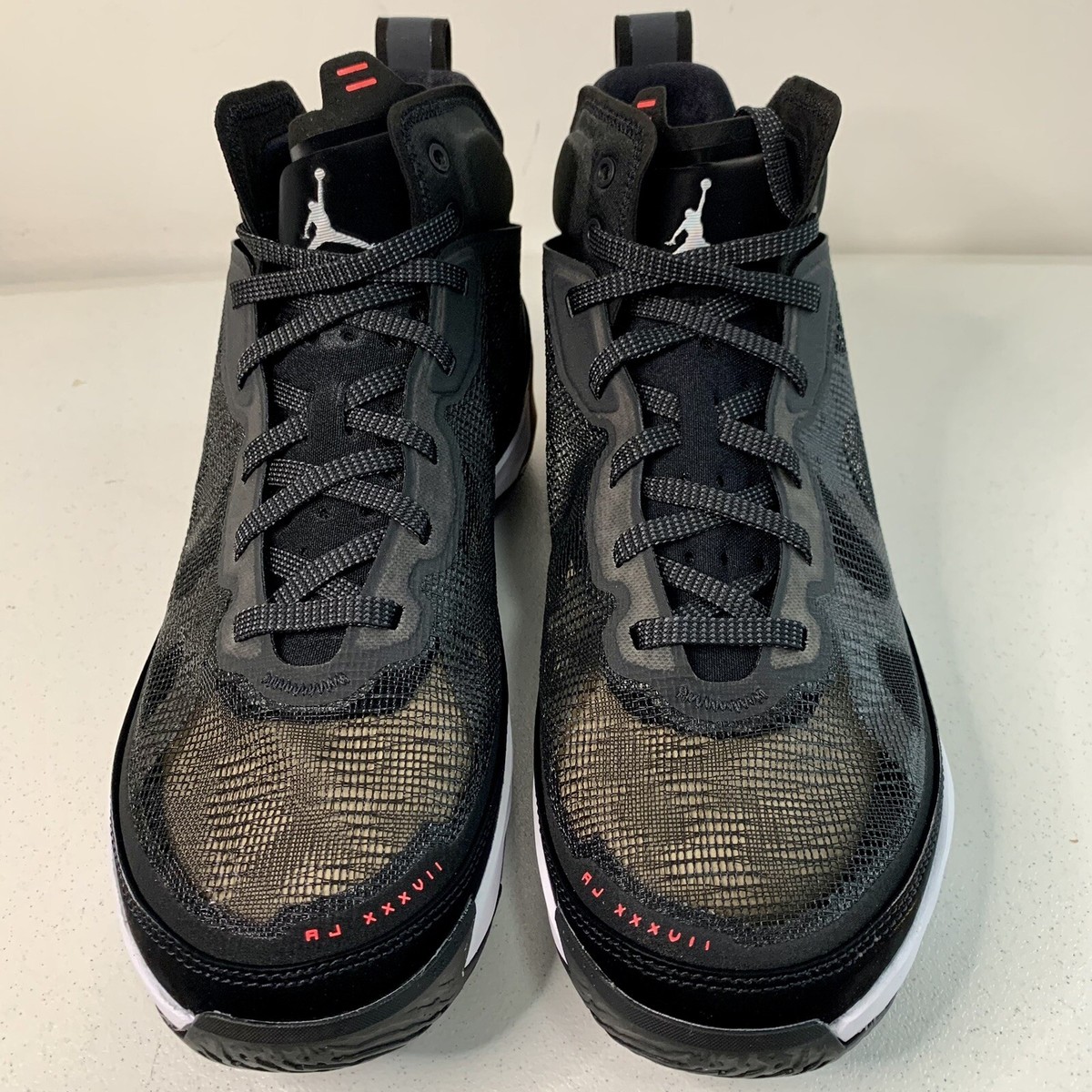 Nike Jordan 37 XXXVII Black Hot Punch DD6958-091 Men\'s Size 11.5 Basketball Shoe Nike Air Jordan 37  main image 2