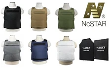 Discreet Plate Carrier M-4XL Adjustable Includes (2) LVL IIIA Soft Panels