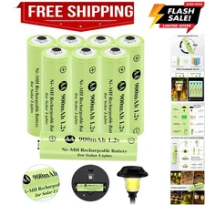 1.2V 900mAh Ni-MH Rechargeable Battery, Double A 900mAh 1.2V Rechargeable Bat...