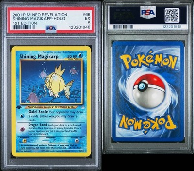 Buy Shining Magikarp 66/64 Neo Revelation Holo online | eBay