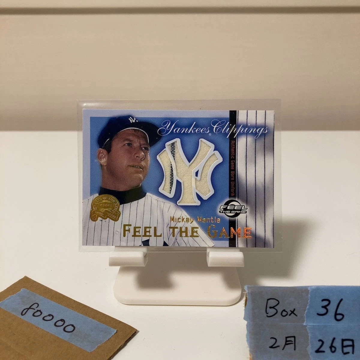 Fleer Mickey Mantle Baseball Sports Trading Cards & Accessories