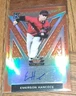 2020 Leaf Valiant Emerson Hancock Orange Prism Auto Serial #d 75/75 BOOKEND!!