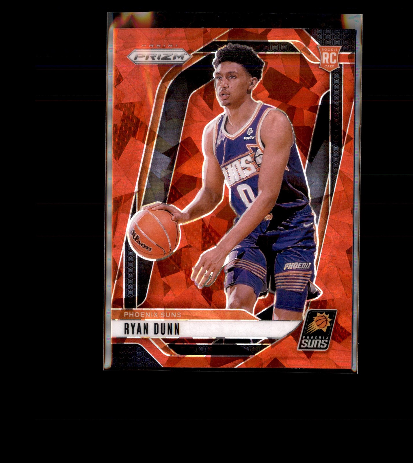 2024-25 Panini Prizm #258 Ryan Dunn Red Ice