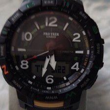 Casio PRO TREK brt b50 Uomo quarzo analogico-digitale resina nero 100 m