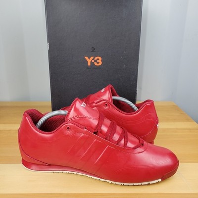 *RAR* UK 10 - Y3 Yohji Yamamoto Adidas Boxen Rot Herren Sneaker Schuhe Y2K G15048
