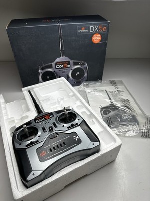 Spektrum DX5e 2.4GHz DSM 5-Channel RC AIRPLANE RADIO CONTROLLER Great ...