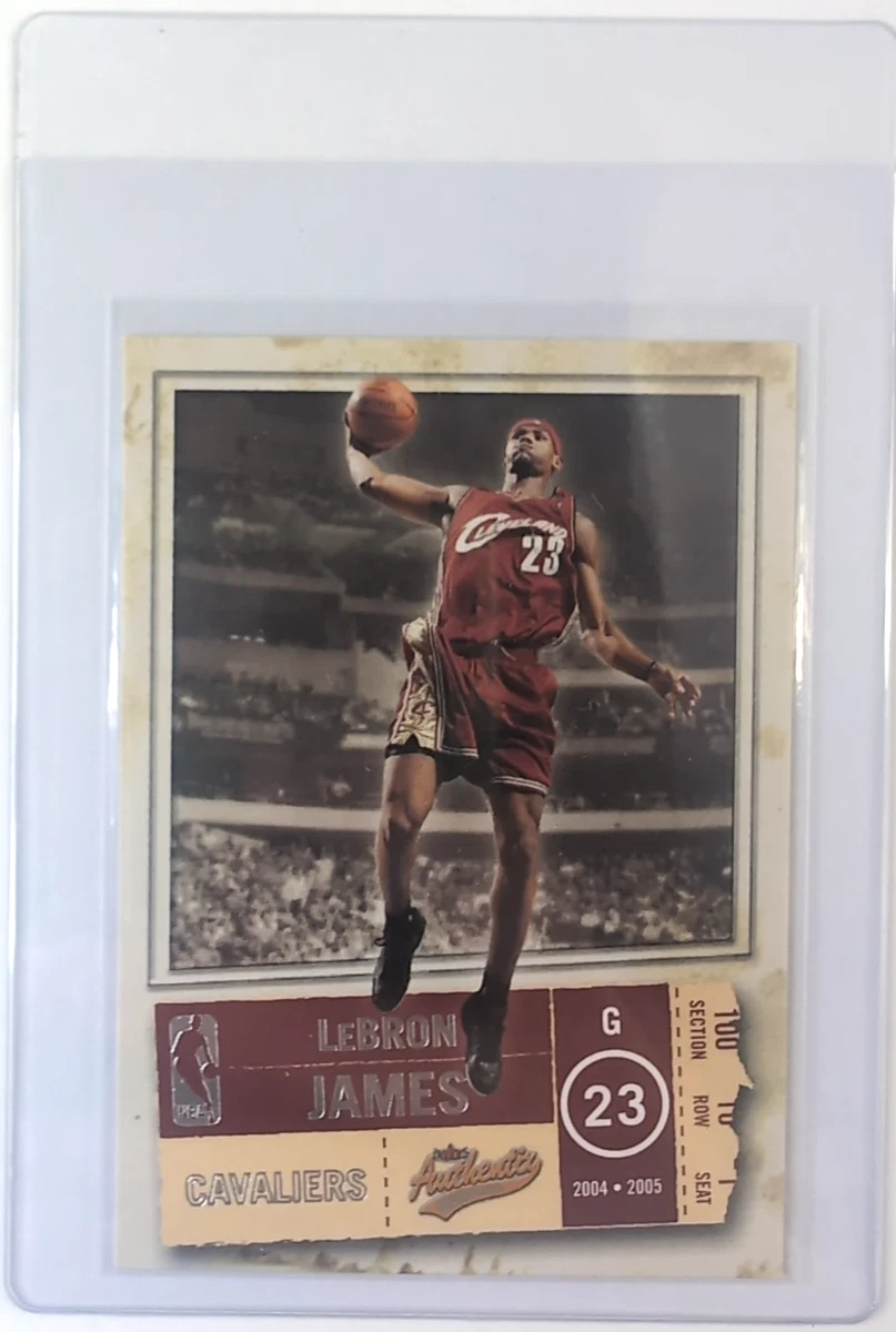 2004-05 Fleer Authentix - LeBron James #49 for sale | eBay