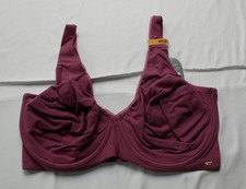 Bali Women's Cotton Collection 2-Ply Underwire Bra AP2 Mauve Mood Size: 40DD NWT