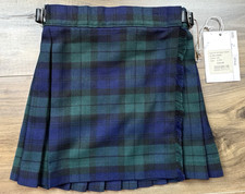 NWT Glen Appin of Scotland Tartan Plaid Kilt Wrap Skirt 2 Yrs