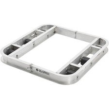 Global Industrial Aluminum Pallet Dolly with Tilt Rollers 36" x 36" 6000 lb.