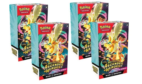 4x Pokemon TCG ME2.5 Ascended Heroes Booster Bundle ✅ Sealed ✅