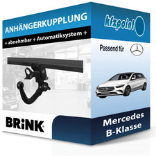Für Mercedes B-Klasse 11.2011-12.2018 BRINK Anhängerkupplung abnehmbar neu Für Mercedes B-Klasse 11.2011-12.2018 BRINK Anhängerkupplung abnehmbar neu