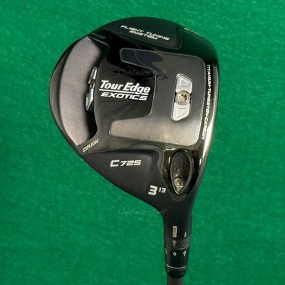 Tour Edge Exotics C725 13° Fairway 3 Wood HZRDUS Black 6.0 70g Stiff w/HC