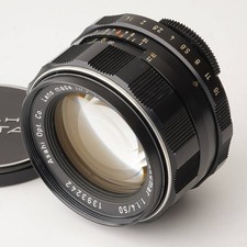 Pentax Asahi Super Takumar 50mm f/1.4 Early Model 8 Elements M42 mount