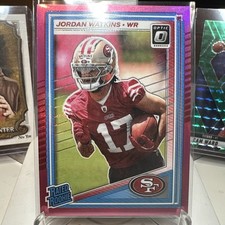 Panini Optic Pink Rated Rookie Jordan Watkins