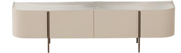 Beiger Tv-Schrank – Holz-Tv-MöBel Und Sideboard FüR Ihr Wohnzimmer-image