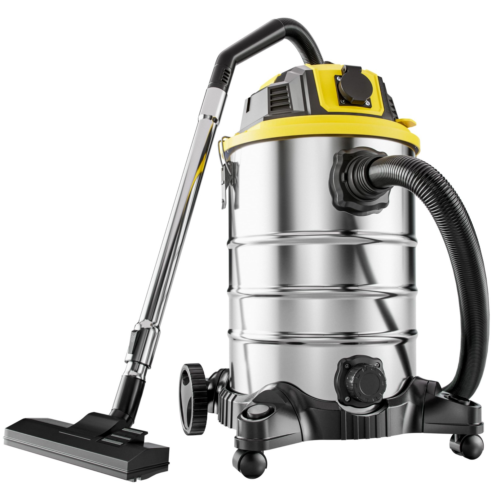 Monzana® Aspirapolvere Liquidi Solidi 30L 2200W Presa Certificata GS Raggio 9m A