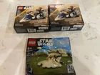 Lego star wars lego sets Plo-Coons starfighter and aat 75400 and 30680