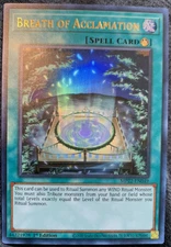 Yugioh! - Breath of Acclamation - MP22-EN049  - Ultra Rare - 1st Ed