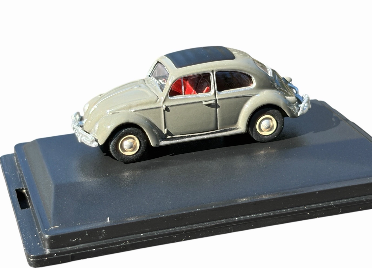 Volkswagen Beetle Anthracite Gray Diecast VW Bug 1:76 Scale Oxford