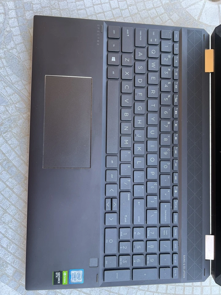 HP Spectre x360 15.6" 4K Touch i7-8750H 16GB 512GB SSD GTX1050Ti 2019 Gem-cut - Image 2 of 4