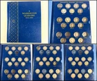 49 Silver Washington Quarters 1932-1964 Near Complete Whitman Album 90% Silver