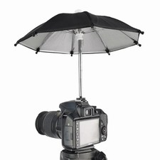 DSLR Camera Umbrella with Universal Hot Shoe Cover, 19.69 in